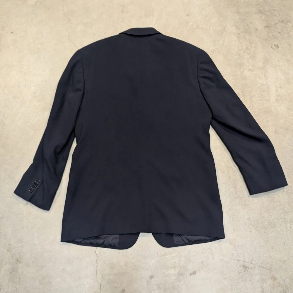 Barneys New York Dark Navy Blazer Men's 42R